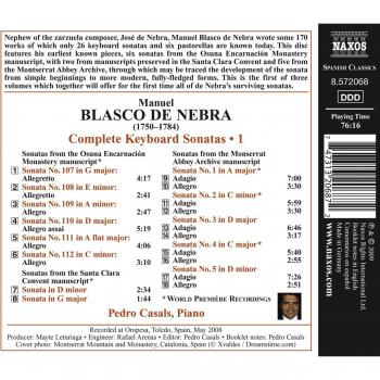 Sonates Pour Clavier - Pedro Casals