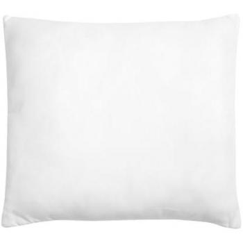 Almohada de microfibra blanca 80 x 80 cm suave y perfil bajo