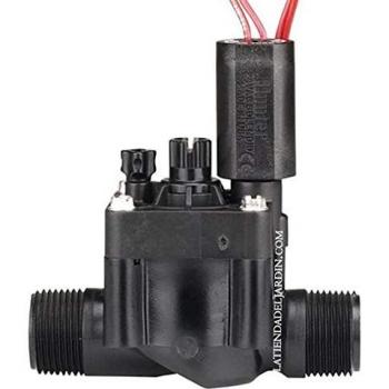 Electroválvula de Riego Hunter PGV-101-MM 1 24V Macho con Regulador de Caudal