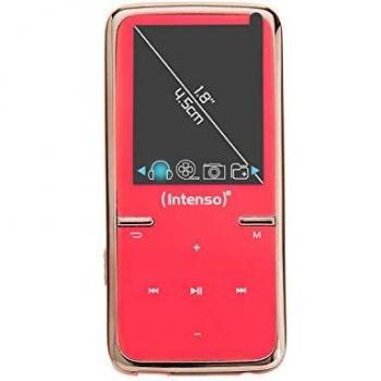 Intenso Video Scooter 1,8 Video Player 8GB - Reproductor vídeo - 8GB, 1,8 LCD, Rosa, Auriculares incluidos
