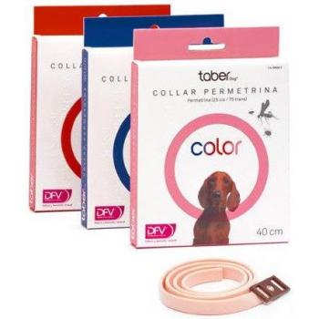 Taberdog Collar Permetrina Color Rojo 40cm