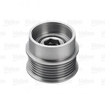 Polea de correa y rueda libre de alternador VALEO 588131