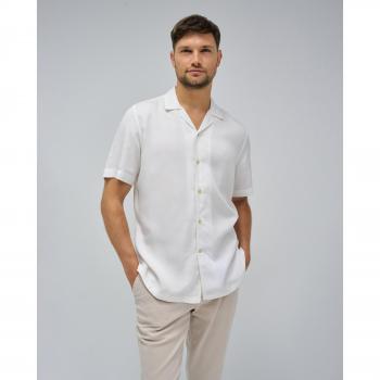 Camisa de hombre regular lisa manga corta Salsa Jeans Lightdenim