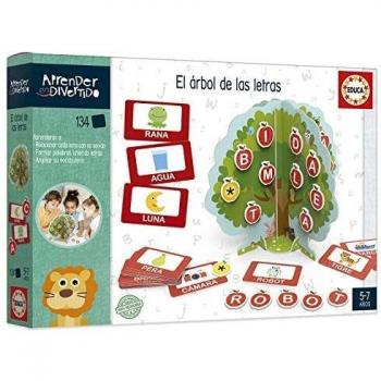 Educa - Aprender es Divertido: El Árbol de Las Letras, Juego educativo donde podrán formar palabras letra a letra con un original sistema de juego, Recomendado a partir de 5 años