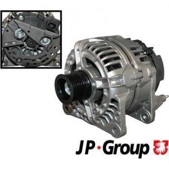 Alternador JP GROUP 1190103200 - Tipo: Alternador; Características: Número de pieza 1190103200, fabricado por JP GROUP, diseñado para proporcionar energía eléctrica al sistema del vehículo, compatible con múltiples modelos de automóviles