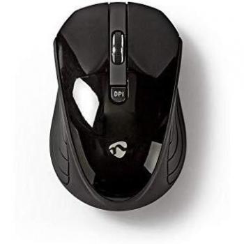 NEDIS MSWS400BK Ratón Inalámbrico | 1000 PPP | 3 Botones | Negro