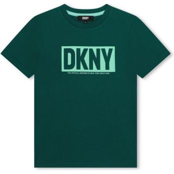 Camiseta de niño DKNY de manga corta con logo frontal D60020