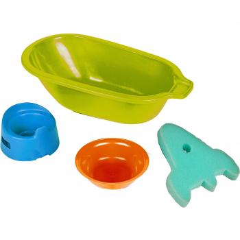 Miniland - Bañera con accesorios para jugar con muñecas