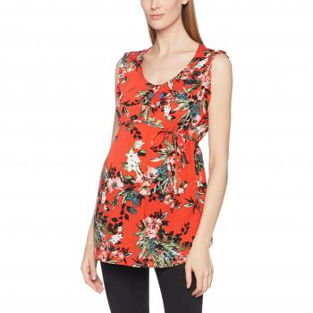 MAMALICIOUS Mlcuba S/l Woven Top, Camisa para Mujer, Multicolor