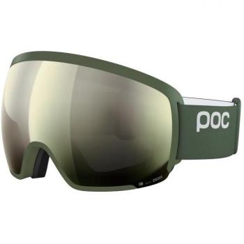 Máscara de esquí POC Orb Clarity verde bosque con lente Clarity Define Spektris Ivory