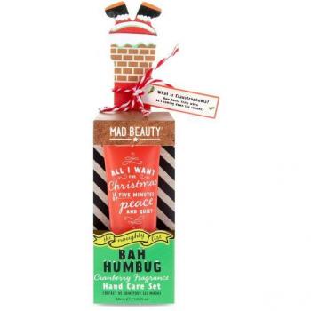 Mad Beauty The Naughty List Bah Humbug Hand Cream & Nail File Set