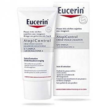 Crema Facial Calmante Atopicontrol 12% Omega para Piel Seca e Irritada 50 ml