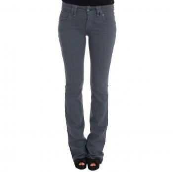 John Galliano Cotton Blend Slim Fit Bootcut Jeans - W26