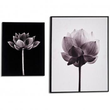 Cuadro Flor Aglomerado (2 x 51 x 41 cm)