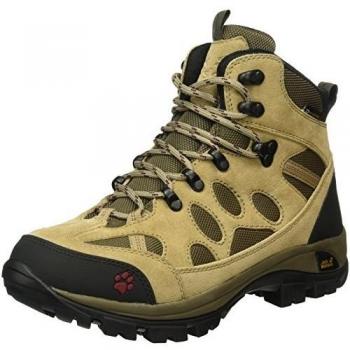 Jack Wolfskin All Terrain 7 Texapore Mid W, Zapatos de High Rise Senderismo para Mujer, Beige