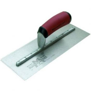 Marshalltown 701SD V-Notched Trowel - Durasoft Handle