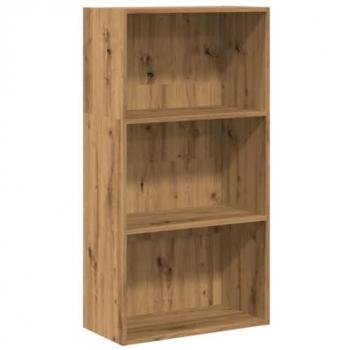 Estantería de madera de ingeniería roble artisian 60x30x114 cm