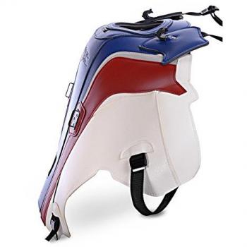 Baster Protector para depósito de Honda CRF 1000 Africa Twin 2016, color azul, plateado, rojo y blanco