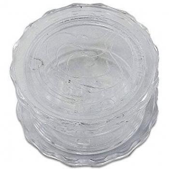 Herramienta de la cocina se retuerce de ajo Aussel caja para volverse rasmusons Color transparente y fácil de limpiar y sanitario 2 piezas