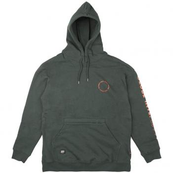 Globe Nations Hoodie - Sudadera, Hombre, Verde