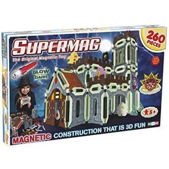 supermag Toys supermag 3d Castle juego de construcción Magnético, Multicolor, 0618  , color/modelo surtido
