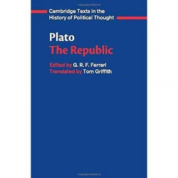 The Republic by Plato - Classic philosophical text, hardcover edition, 400 pages, includes introduction and commentary, published by various academic presses