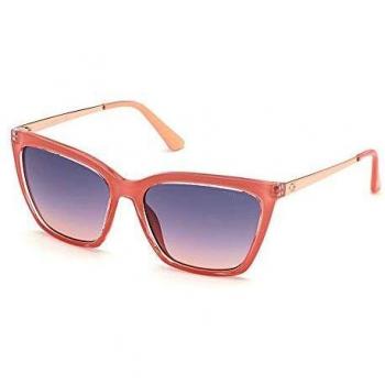 Guess Women's Cat Eye Sunglasses GU7701 Shiny Pink 56 Size