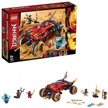 LEGO Ninjago - Catana 4 x 4 Juguete de construcción de Vehículo Ninja, el Set Incluye Minifiguras de Guerreros, Novedad 2019