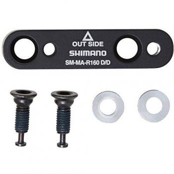 SHIMANO CTRA D/D Adaptador de Pinza Trasera, Negro, 160 mm