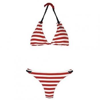 Beco Mujer Bikini Sailors Romance, mujer, Bikini Sailors Romance, rojo/blanco, 38