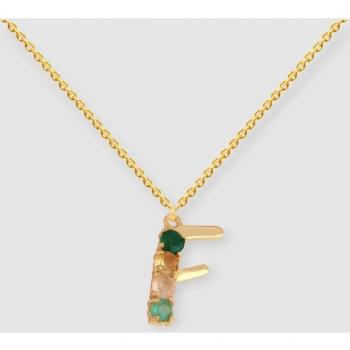 Colgante Letters Inicial F - Lavani Jewels