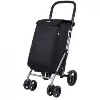 Carro de Compra Plegable Carlett Lett430-L6 Lite Duo Ruby con 4 Ruedas y Freno