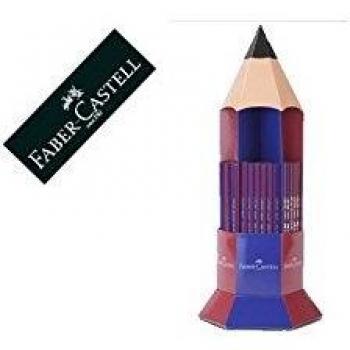 Lapices de grafito faber ecolapiz janus 2160 bicolor expositor 120