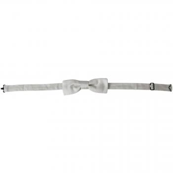 Ivory Silk Adjustable Neck Papillon Men Bow Tie
