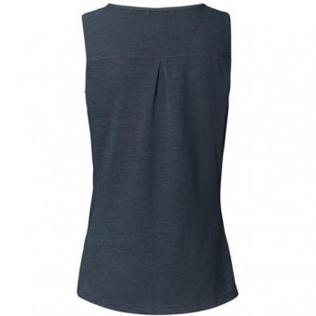 Vaude Skomer Women's Sleeveless Hiking Top - Dark Sea Size 40