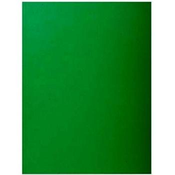 Exacompta 339004E - Lote de 50 Subcarpetas Super 250 con Solapa, Color Verde