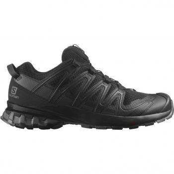 Salomon - Zapatillas de trail running de hombre XA Pro 3D v8 Wide - Black Negro 41 1/3
