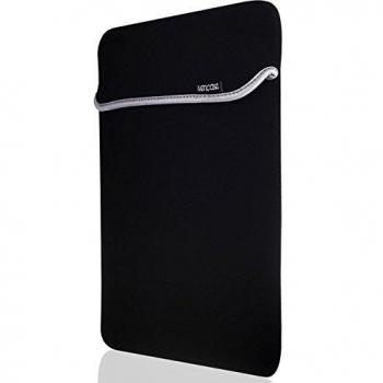 ivencase 11 to 11.6 inch Laptop Carrying Case Pocket Waterproof Neoprene Soft Sleeve for PCs and laptops / Laptop / Notebook / Ultrabook / Macbook Air 11.6 - black