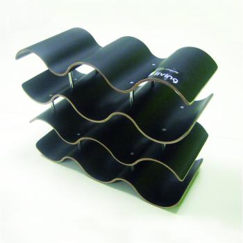 Point-Virgule PV-LIV-1177 Botellero para 10 botellas 4 estantes Negro