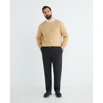 Gant - Jersey de ochos de algodón para hombre tallas grandes