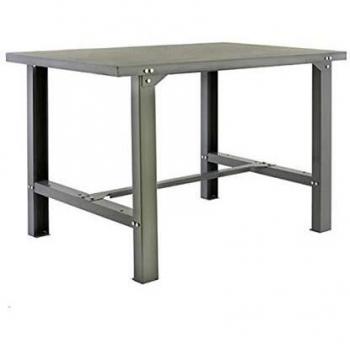 Banco de trabajo industrial BT6 Simonwork Metalic Gris Simonrack 830x1800x730 mms - banco de trabajo resistente 800 Kgs de capacidad por estante