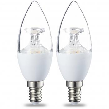 Amazon Basics Bombilla LED E14, 6W
