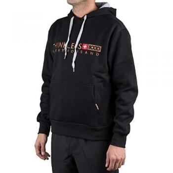+8000 DAVIU 19I Sudadera, Hombre, Negro, 2XL