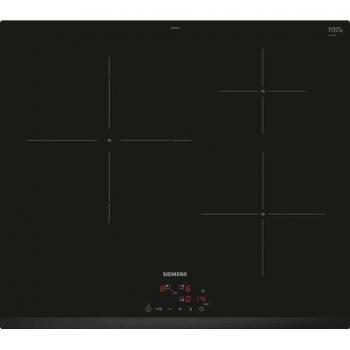 Siemens EU63KBJB5E Placa de Inducción iQ100, 3 Zonas, 60cm, Color Negro