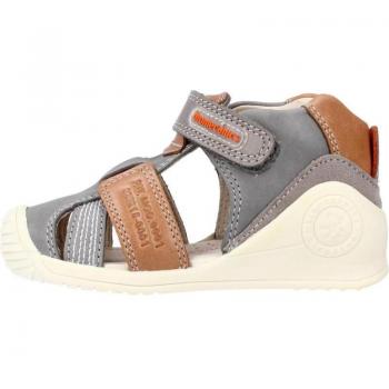 Sandalias Biomecanics modelo 212135 para niño en color gris marengo