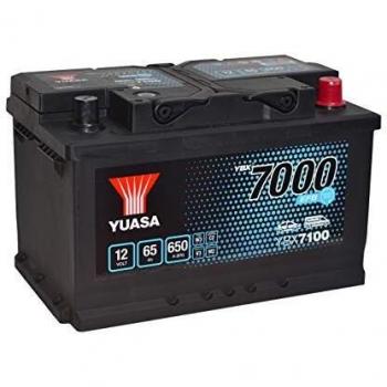 Batería Yuasa YBX7100 EFB 12V 65Ah 650A para Start-Stop