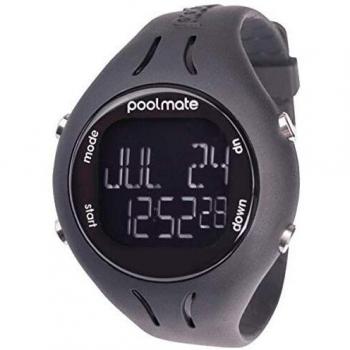 Swimovate Pool Mate 2 Reloj Cuenta Vueltas, Unisex, Negro