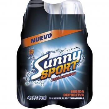 Sunny Sport Naranja Bebida Refrescante - 4 Botellas