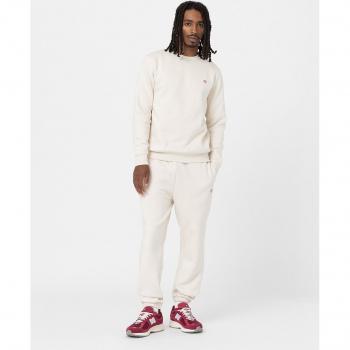 Pantalón chándal Dickies Mapleton blanco puro con cintura elástica - XL