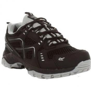 Regatta Kids Vendeavour Black Walking Shoes - Size 1 UK